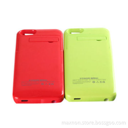 2,200mAh battery case for iPhone 5/5C/5S, 3-in-1 with changeable frames